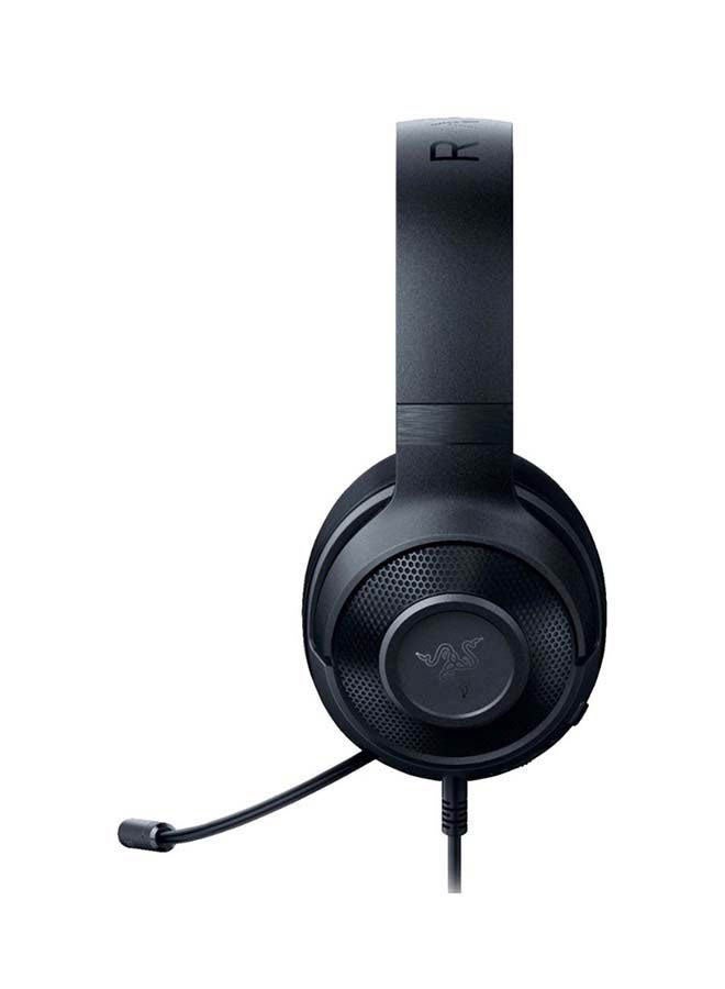 ريزر سماعة الألعاب Razer Kraken X: سماعة رأس صوت محيطي 7.1 متوافقة مع مختلف المنصات، تصميم مريح وخفيف الوزن للغاية بوزن 250 غرام - أسود كلاسيكي - Image 3